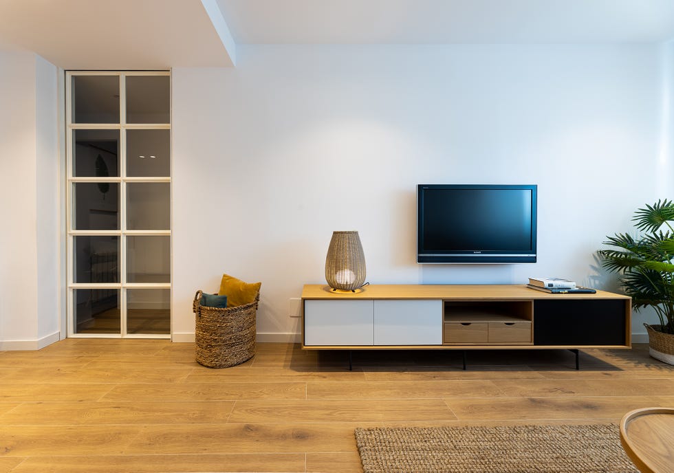mueble de tv de diseño nórdico