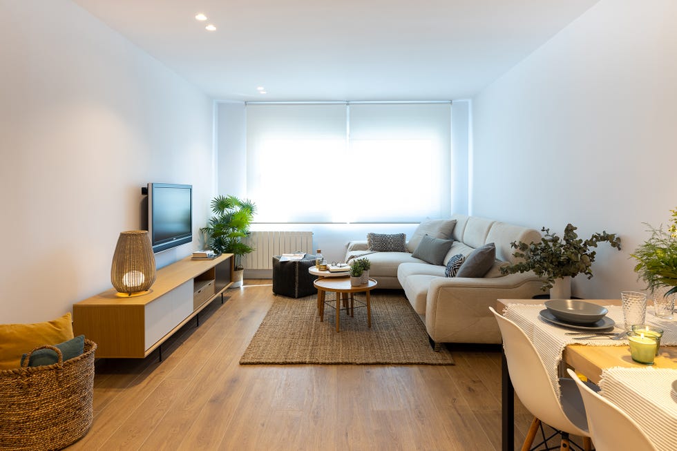 salón abierto de estilo nórdico
