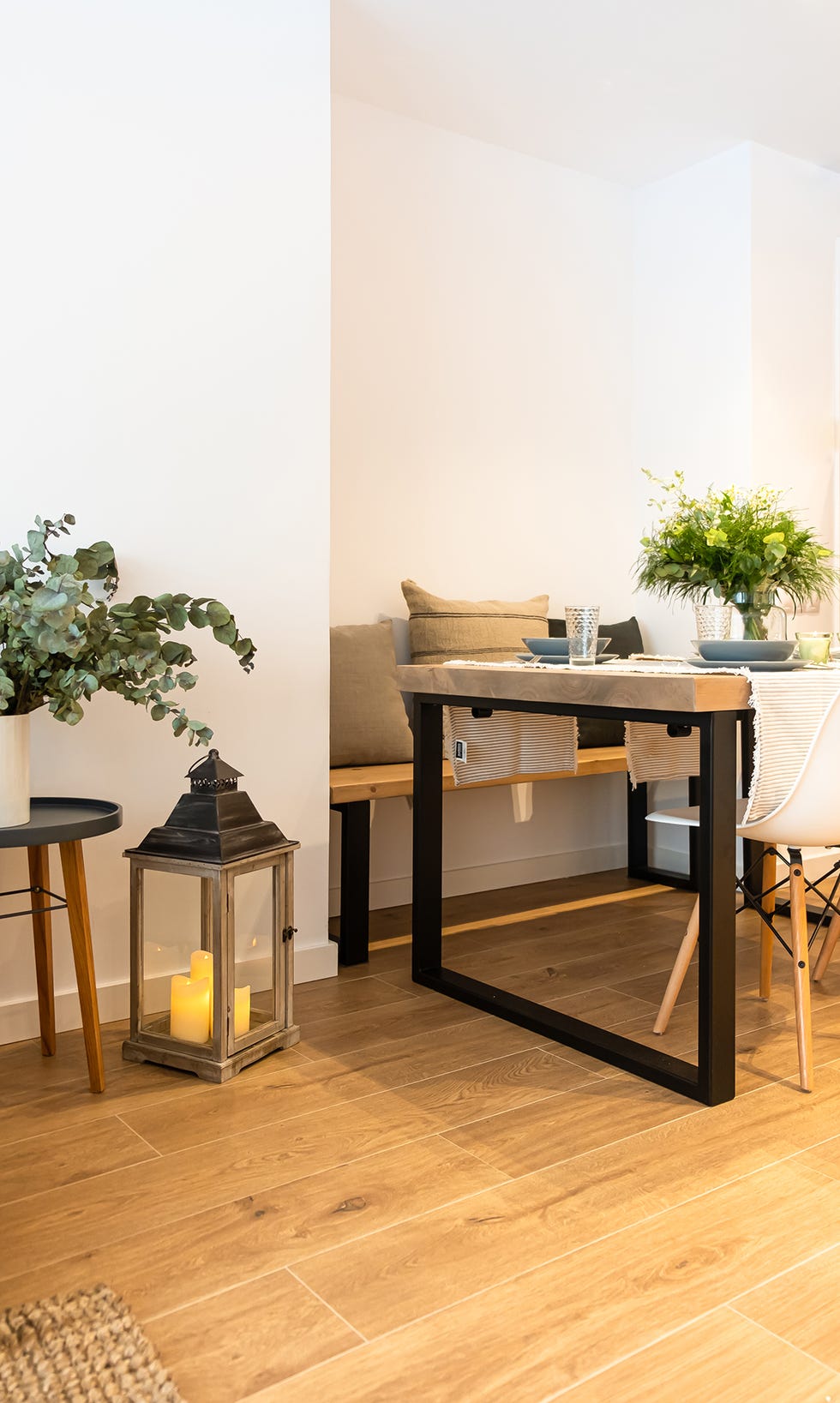 comedor de estilo nórdico