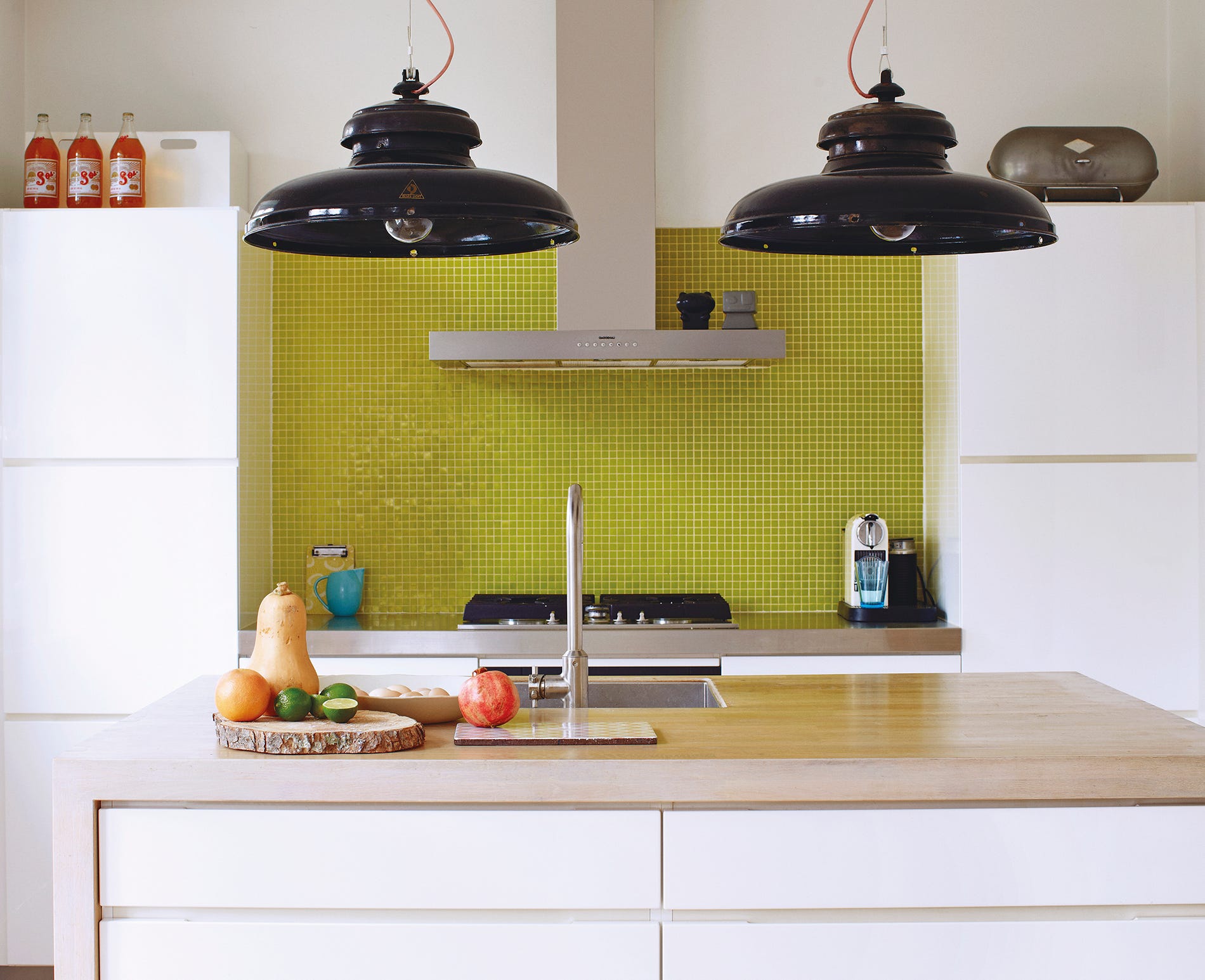 cocina con efecto nórdico