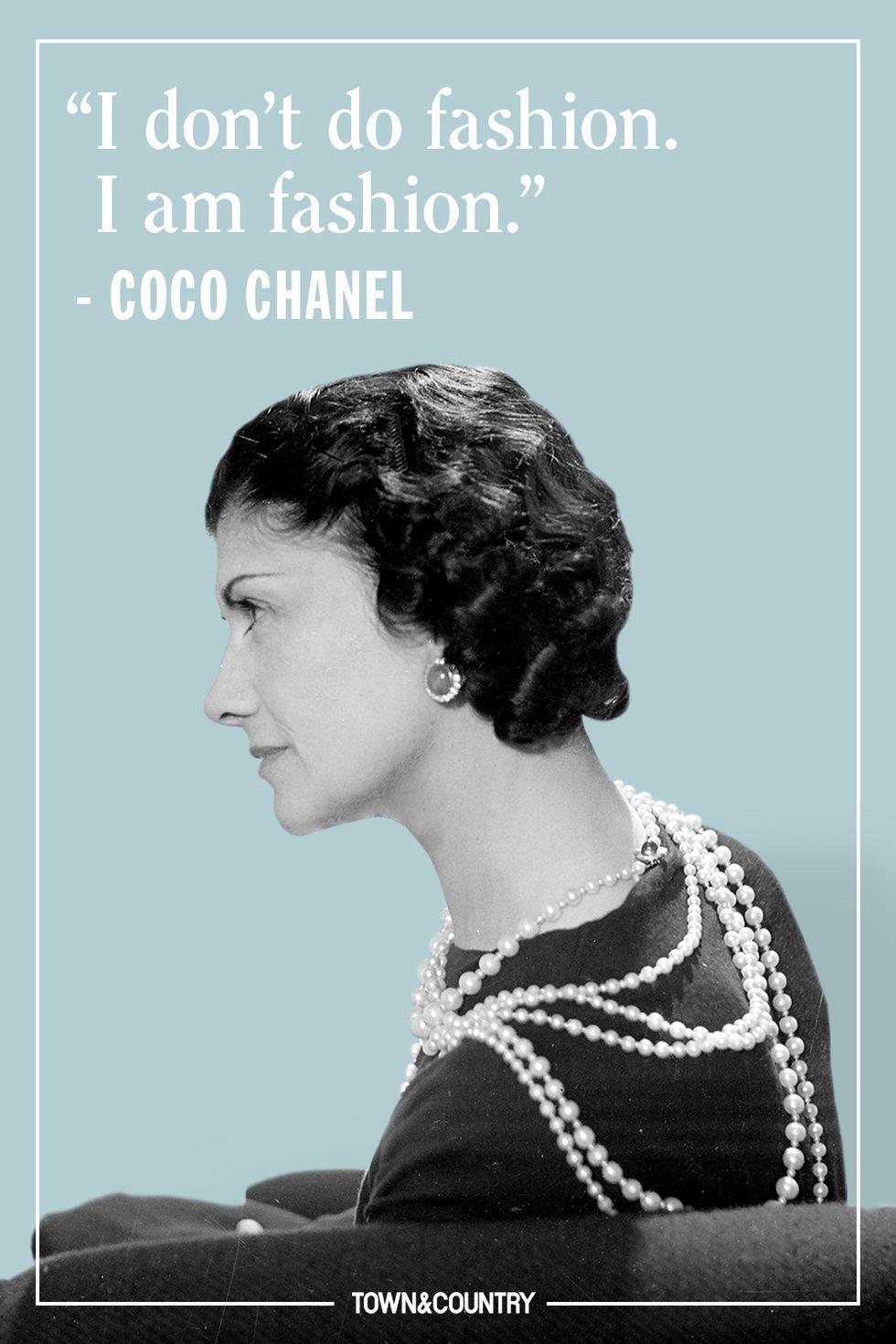 I am Fashion Illustration Poster - Chanel earring 