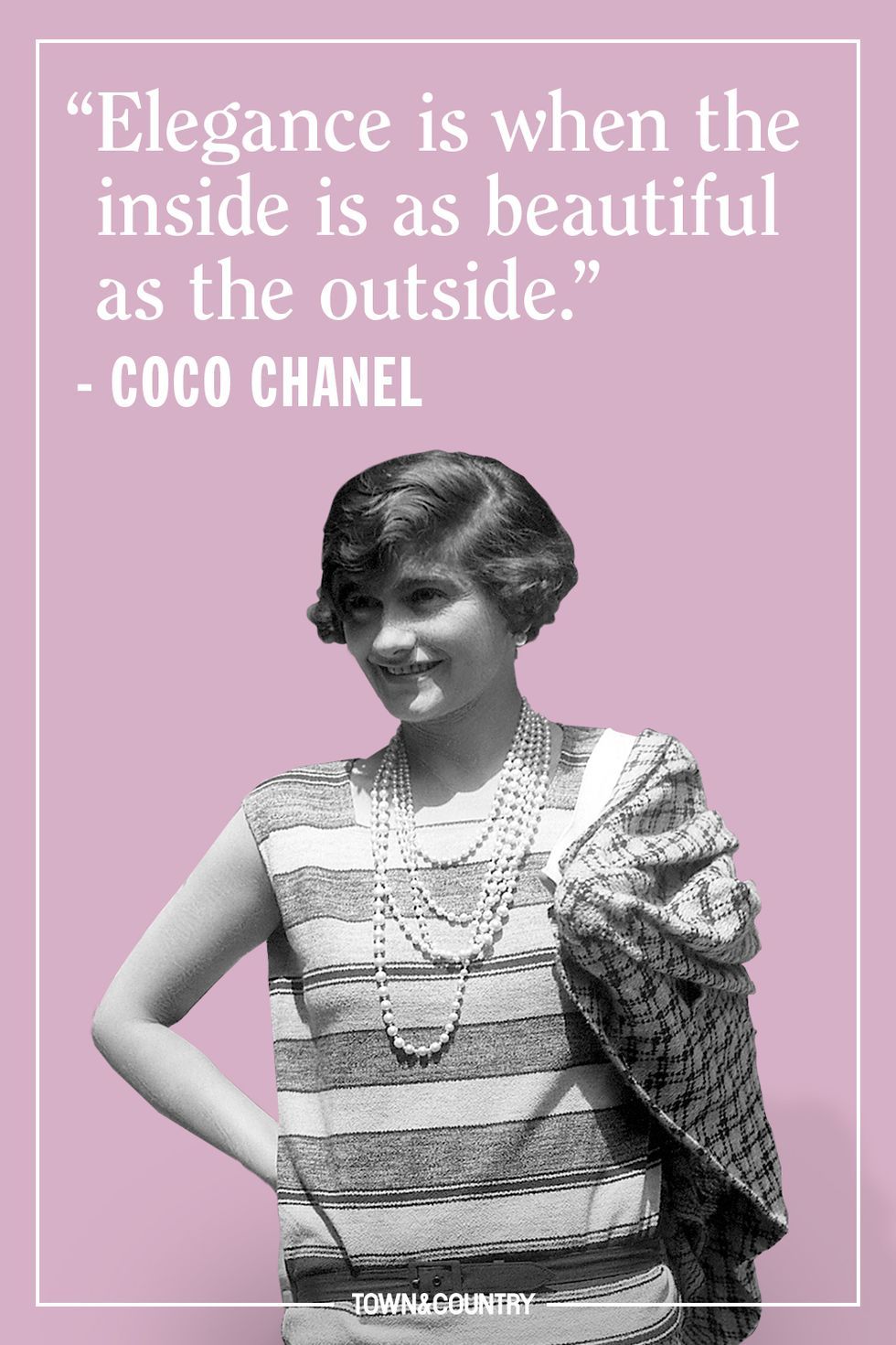 A4 Digital Download Coco Chanel Quote Print 2 – Made by Melissa