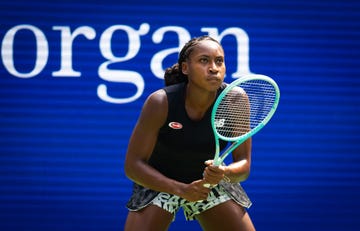 coco gauff competes during the 2024 us open previews