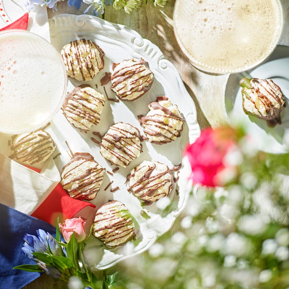 best afternoon tea recipes coconut macaroons