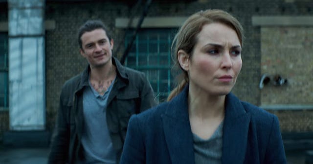 Código abierto (2017) Noomi Rapace y Orlando Bloom