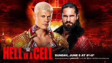 wwe hell in a cell 2022  cody rhodes vs seth rollins