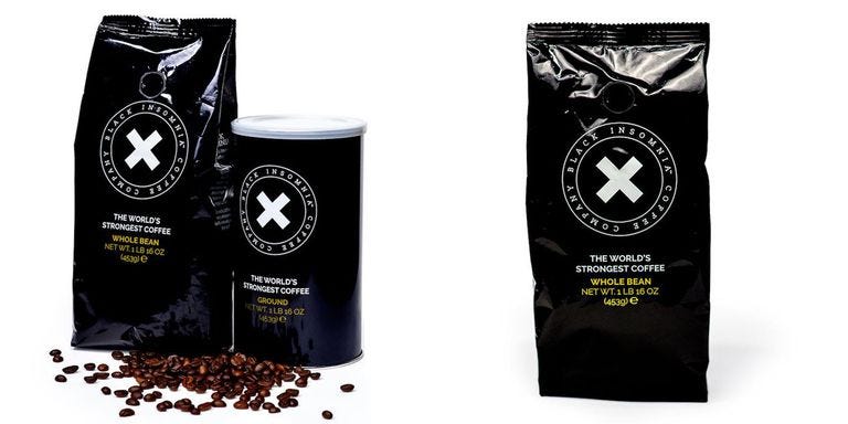 The Worlds Strongest Coffee and AeroPress Coffee Maker Bundle – Black  Insomnia Coffee