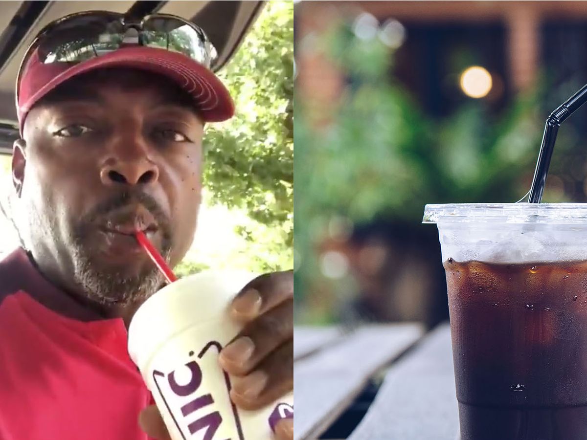 NBA: Nick Van Exel just discovered iced coffee and it's the best