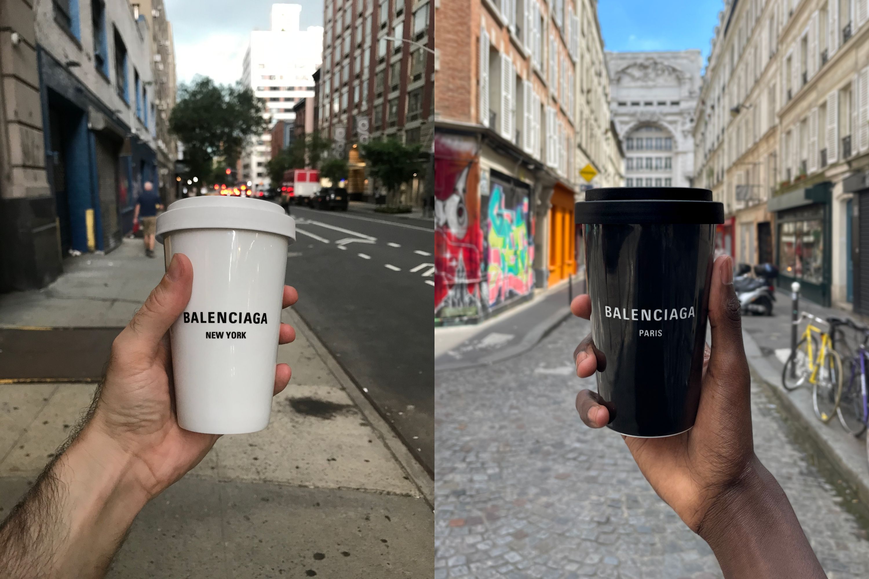 Balenciaga 竟然有賣環保咖啡杯！巴黎世家推出Cities城市系列「托特包