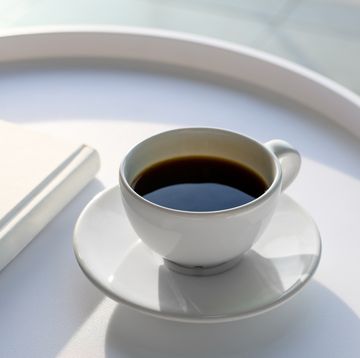 coffee and book in the morning