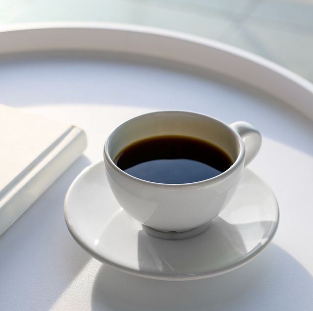 coffee and book in the morning