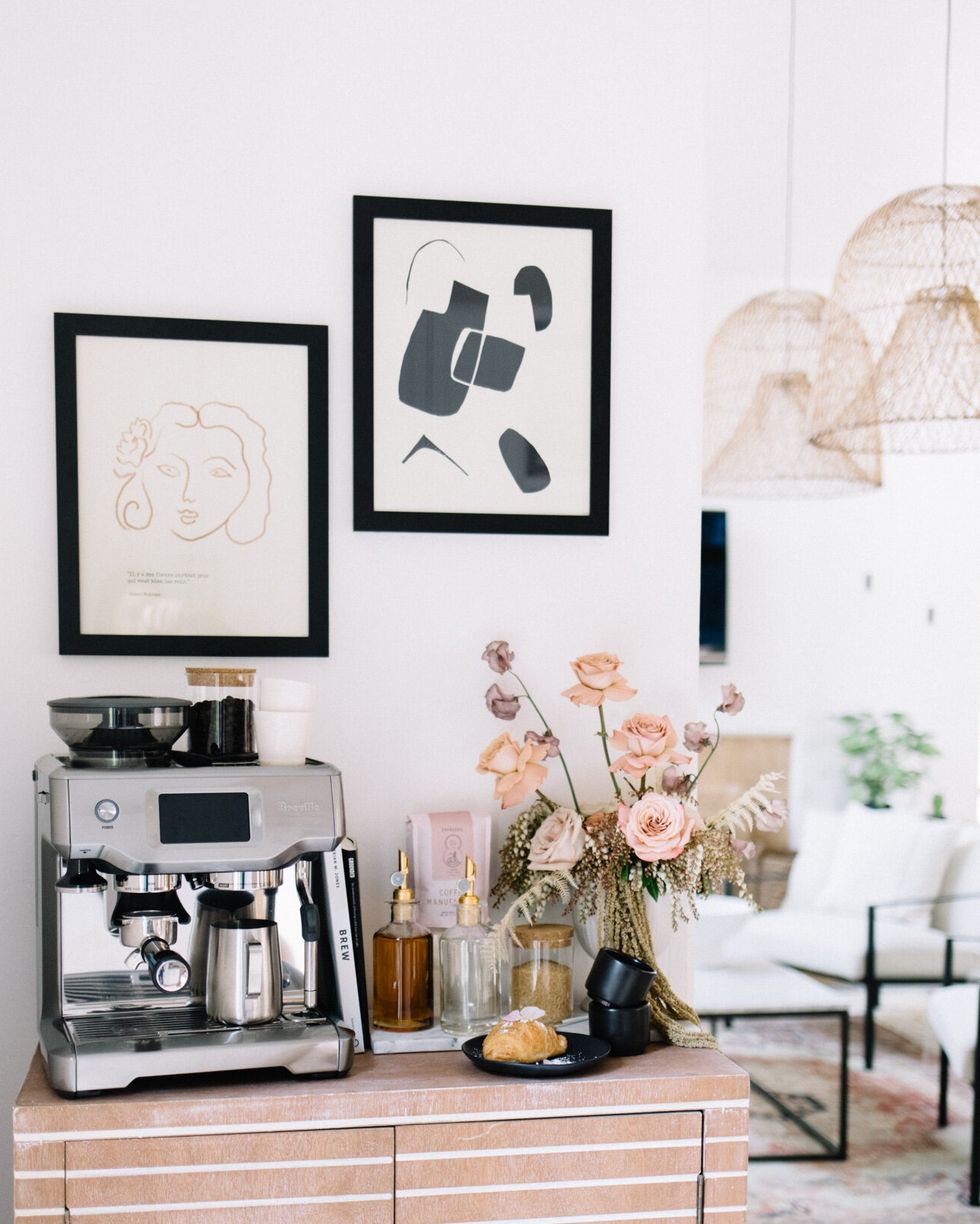 Kitchen coffee station ideas to start your morning right