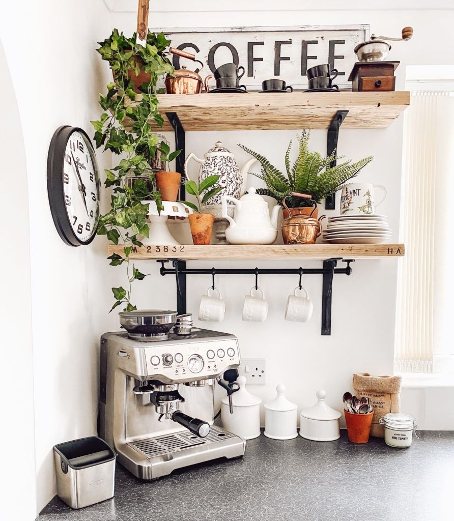 Kitchen coffee station ideas to optimize your caffeine routine