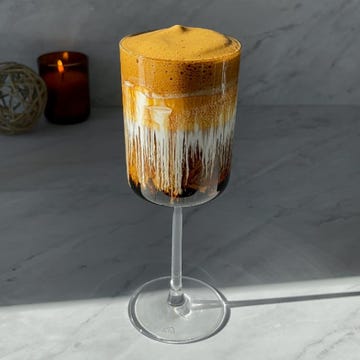 coffee drinks on a white marble countertop coffee drinks on a white marble countertop