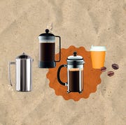 This is an image french press collage
