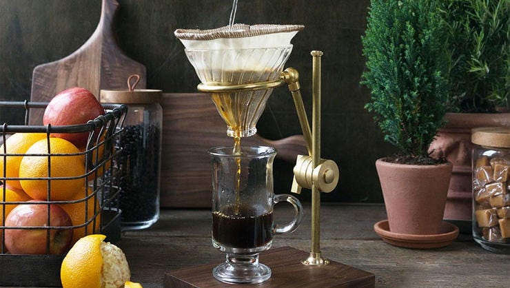 fancy coffee equipment