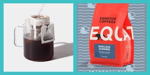 coffee subscription services side by side, copper cow coffee and equator coffees