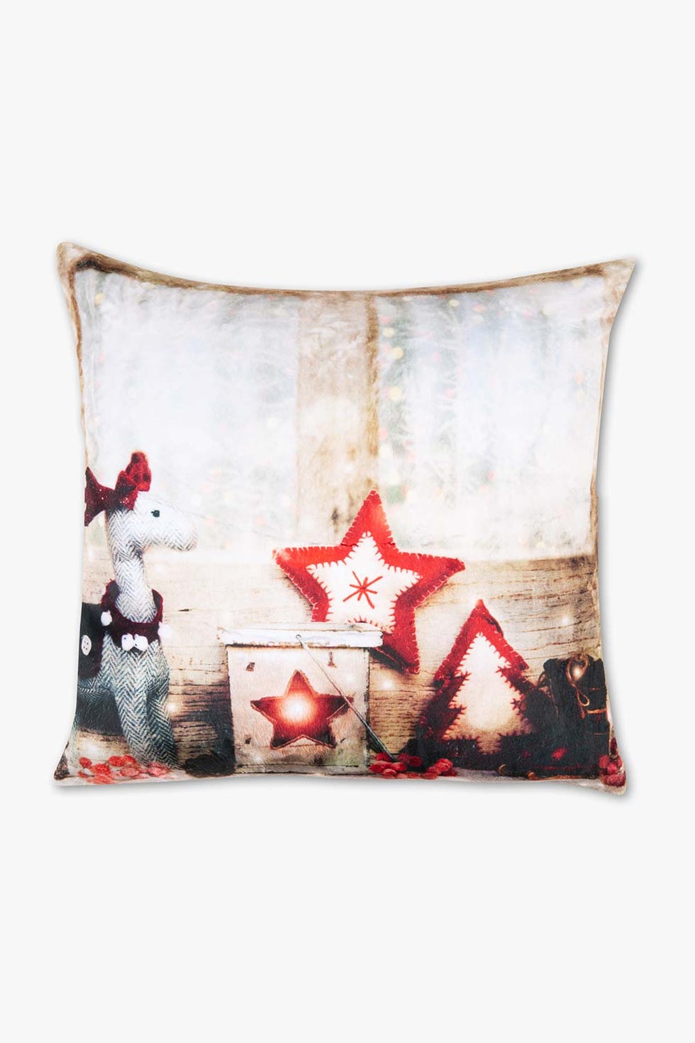 Cojín con estampado de Navidad