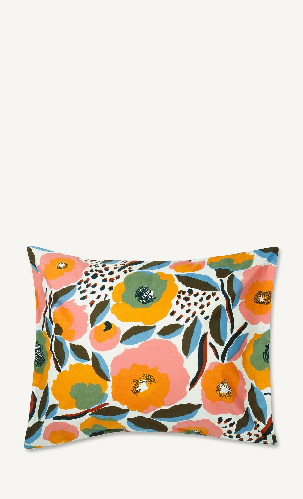 Funda de cojín con estampado floral de Marimekko
