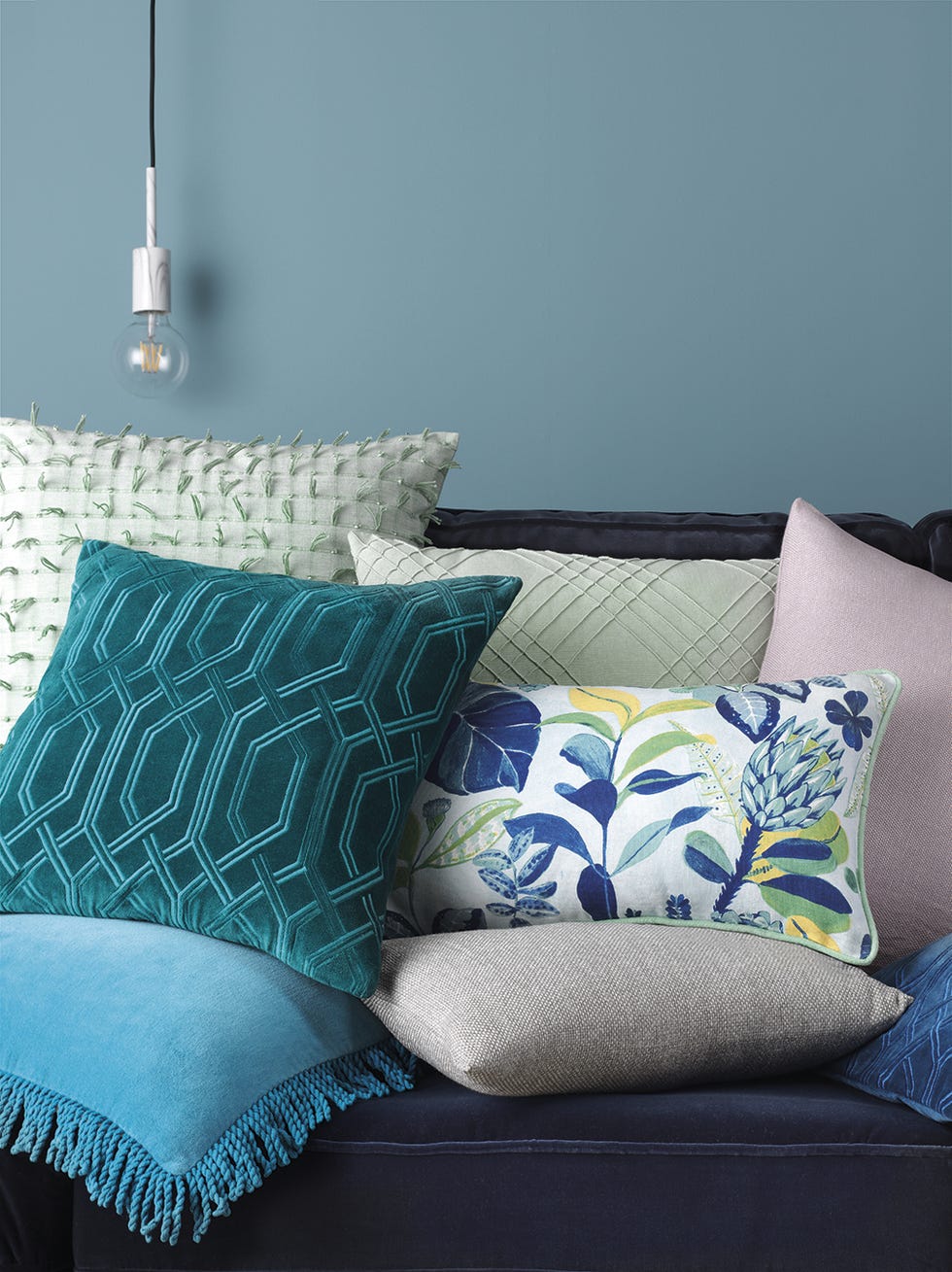 Pillow, Cushion, Blue, Furniture, Throw pillow, Bedding, Room, Bedroom, Turquoise, Aqua, 