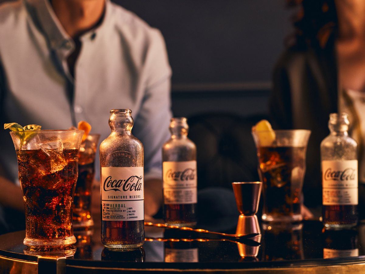 afslappet Bourgogne gå på pension Coca-Cola Just Launched Drink Mixers - Coca-Cola Signature Mixers