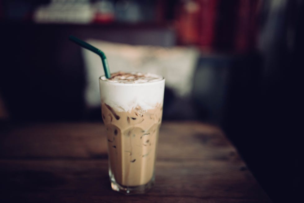 Cold cappuccino.
