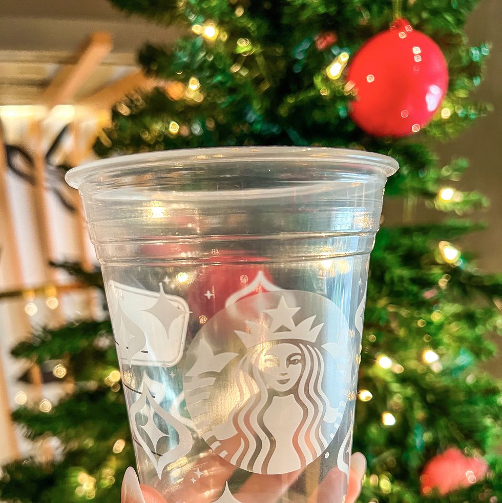 Christmas Cold Cup Holiday Cold Cup Starbucks Christmas Cold
