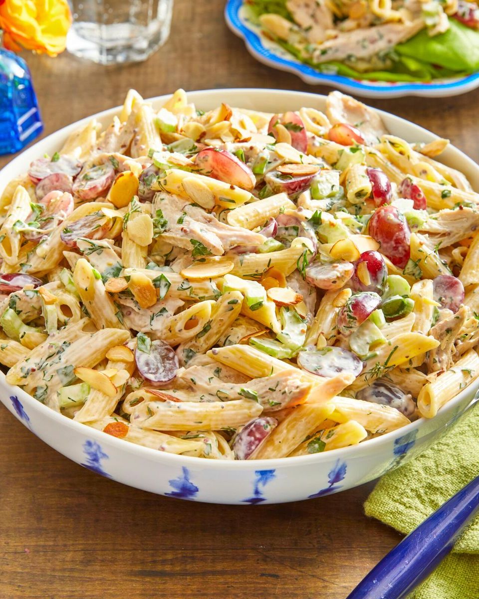 cold lunch ideas chicken pasta salad recipe