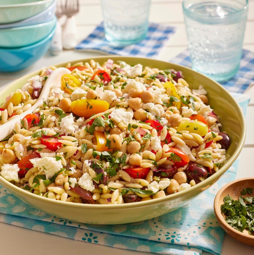 Cold Lunch Ideas Mediterranean Orzo Salad