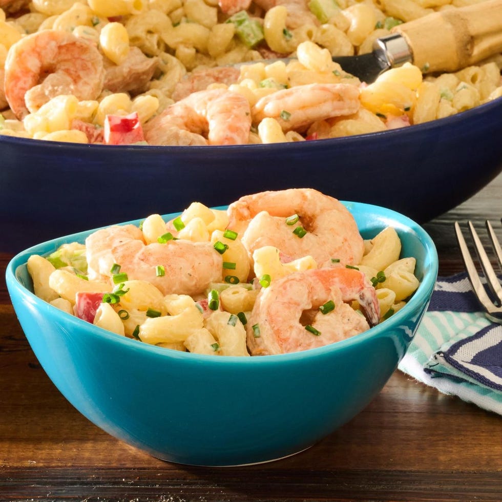 Cold Lunch Ideas Shrimp Pasta Salad