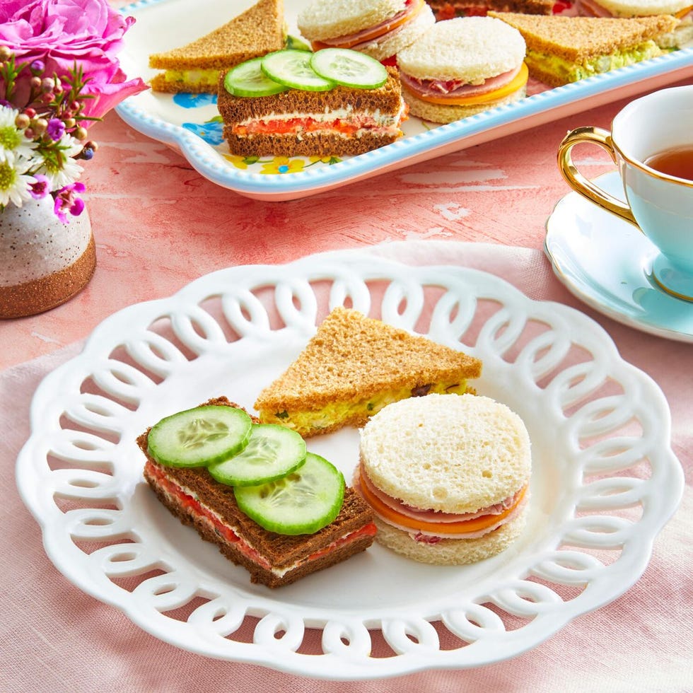 Cold Lunch Ideas Tea Sandwiches