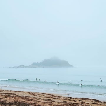Koudwaterkoorts De kust in het Engelse Cornwall