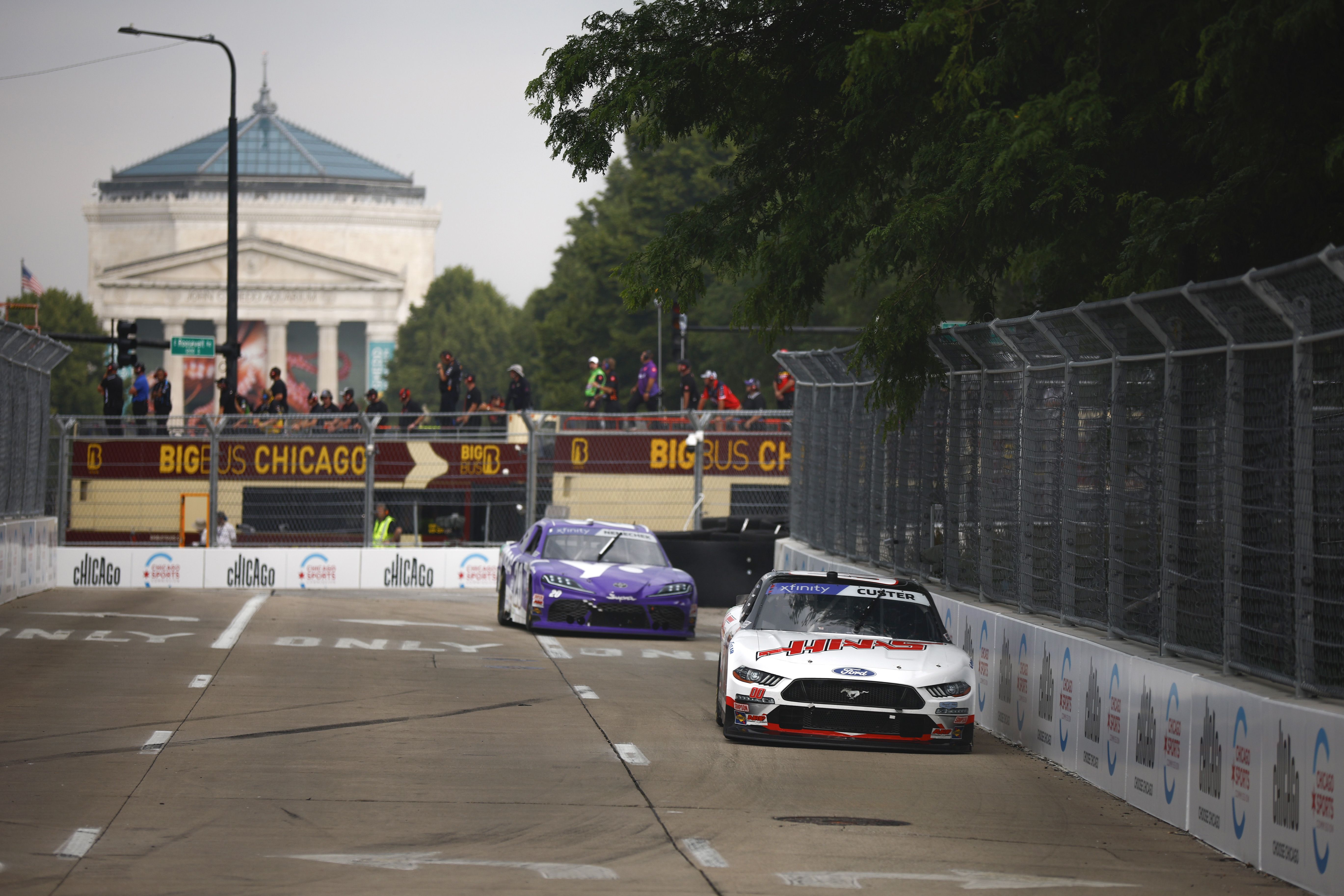 Denny Hamlin wins pole for NASCAR Cup Series' first street race in downtown  Chicago