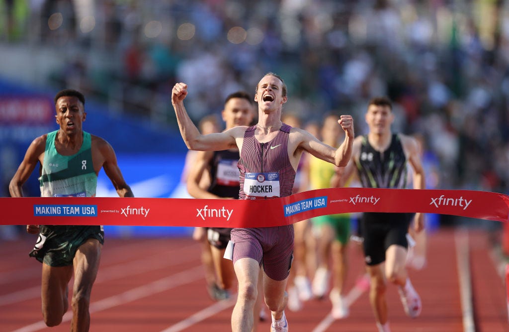 Cole Hocker Breaks 1500Meter Olympic Trials Record by 3 Seconds