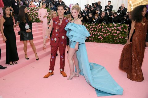 Cole Sprouse Lily Reinhart 2019 Met Gala