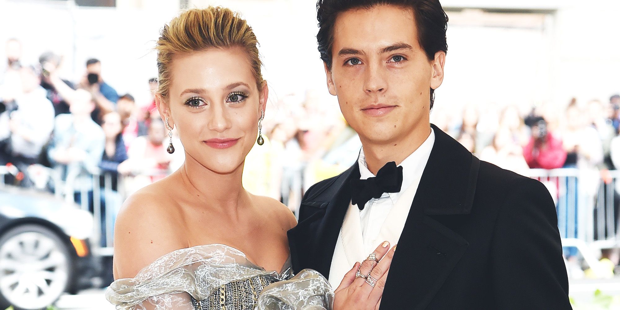 Cole Sprouse Wishes Lili Reinhart a Happy Birthday With an Artsy Topless  Photo of Her