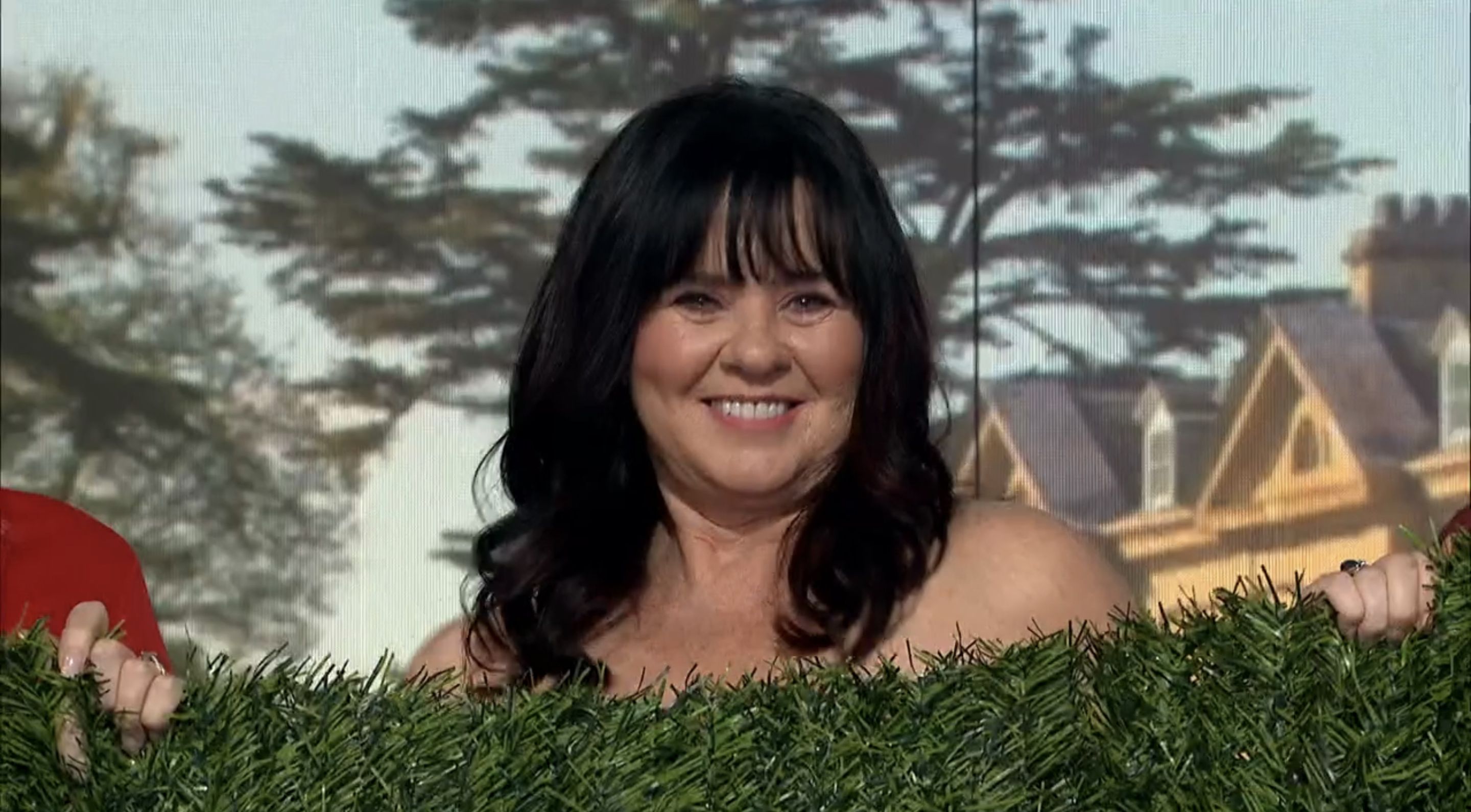 Loose Women's Coleen Nolan strips naked live on air