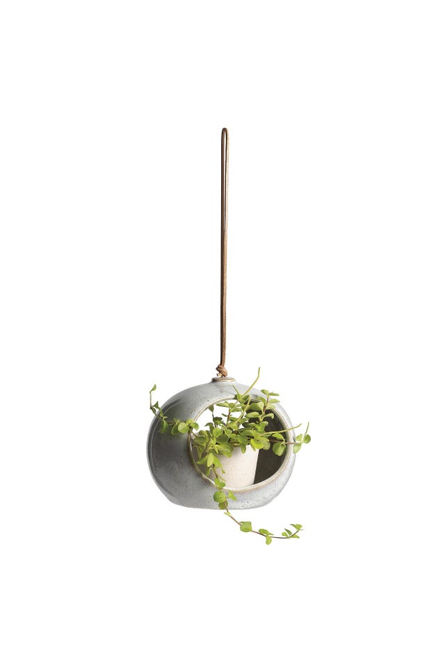 colgador de cerámica para decorar con plantas toda la casa