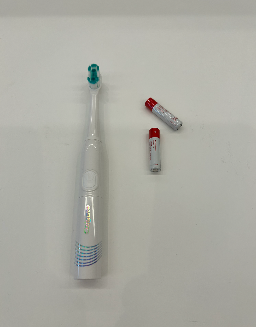 a photo of a colgate electric toothbrush during good housekeeping lab testing