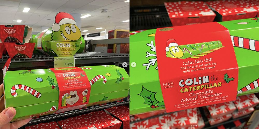 M&S's Colin The Caterpillar Chocolate Advent Calendar Is Here For Christmas