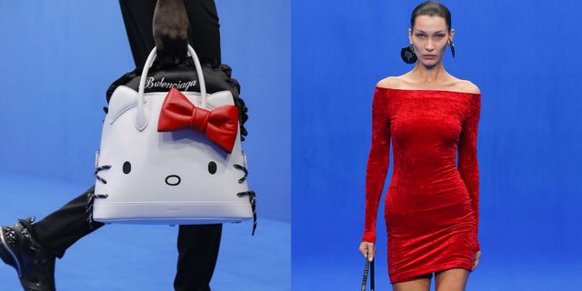 【巴黎時裝週】Balenciaga X Hello Kitty 包包超卡哇伊！還有5個你沒發現的超狂細節