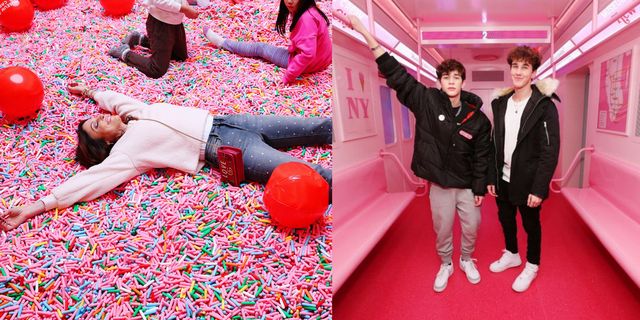 紐約冰淇淋博物館終於開幕了！一起在繽紛巧克力米裡打滾，在粉紅牆前打卡到手軟！