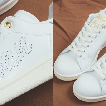 adidas originals stansmith 球鞋又出新款！「不對稱字母＋燙金設計」美出新高度