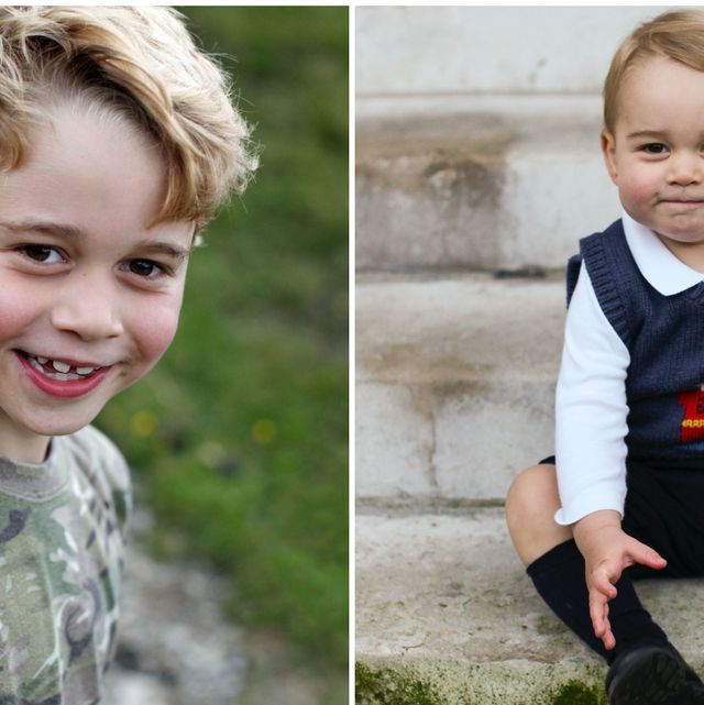 英國小王子喬治從出生「奧嘟嘟」到現在大笑露門牙！60張照片回顧他的「超萌表情包」
