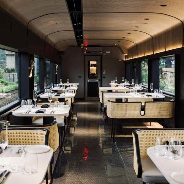 來趟媲美瑞士的火車之旅！70年莒光號變身、移動的五星餐廳，台鐵時髦《鳴日號》列車5大亮點一次看