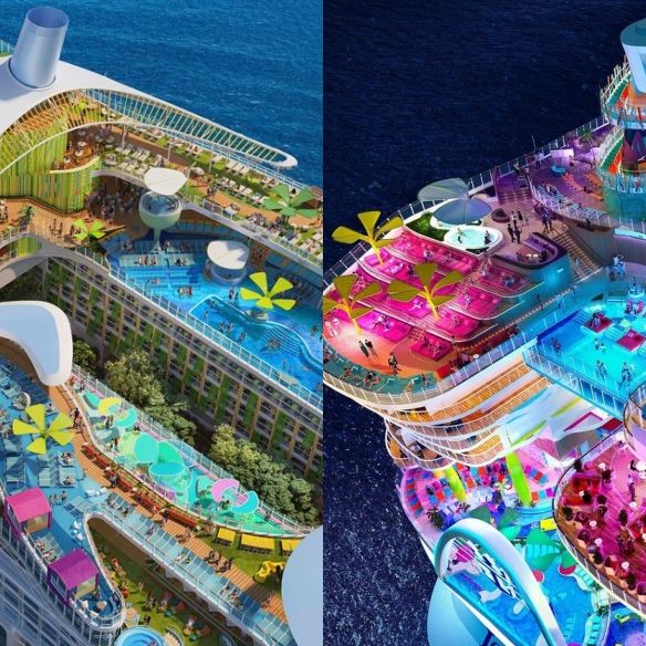 海上樂園「海洋標誌號」2024首航！最大海上樂園、超過20個餐廳、頂級家庭別墅，全球最大郵輪旅遊邁阿密啟航