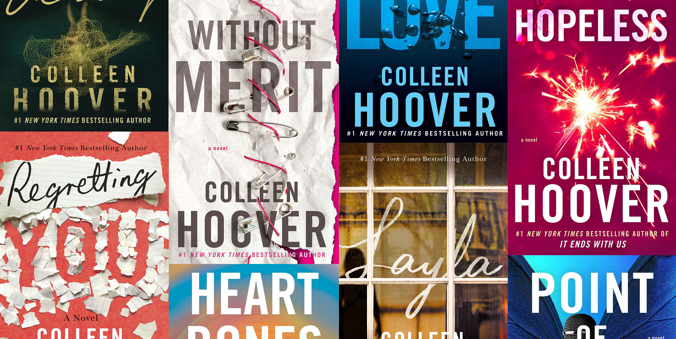 3 Books Collection Set (November 9, Ugly Love, It Ends with Us)