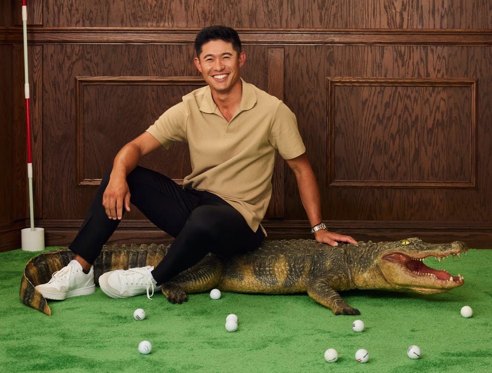 collin morikawa at the ‘happy gilmore 2’ premiere portrait studio. cr. nino munoz/netflix © 2025.