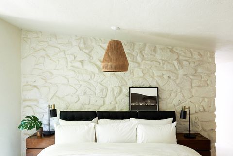 how to paint stone walls