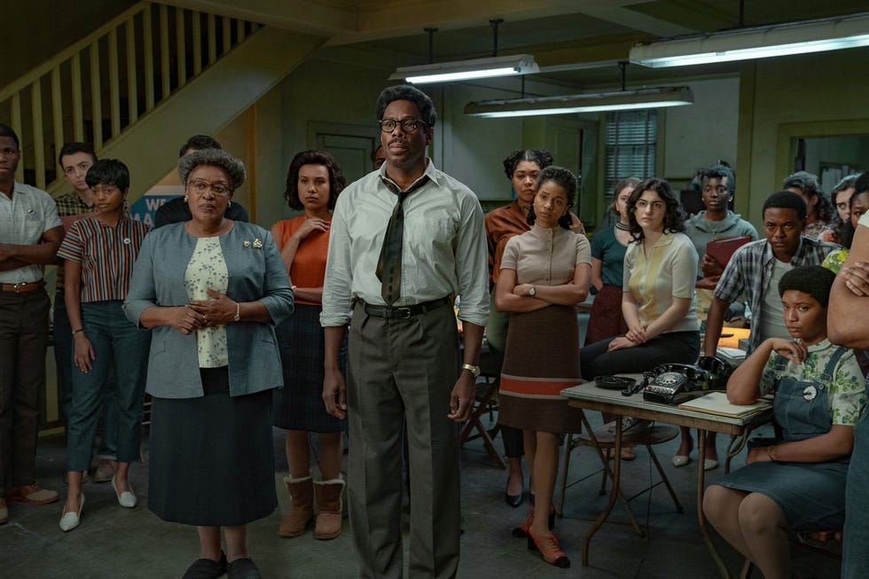 Colman Domingo CCH Pounder Melissa Rakiro, Ayana Workman, Lilli Kay, Jordan Amanda-Hall, Jakeem Dante Powell, Rustin colman domingo cch penumbuk melissa rakiro, pekerja ayana, lilli kay, jordan amandahall, jakeem dante powell, rustin